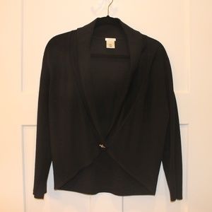 Long sleeved open cardigan